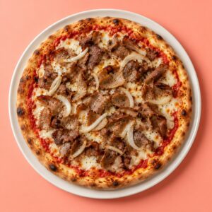 Kebab Pizza