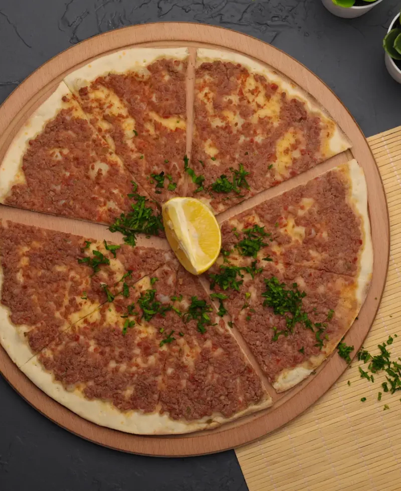 Lahmacun à pâte fine